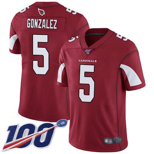Arizona Cardinals Limited Red Men Zane Gonzalez Home Jersey NFL Football 5 100th Season Vapor Untouchable